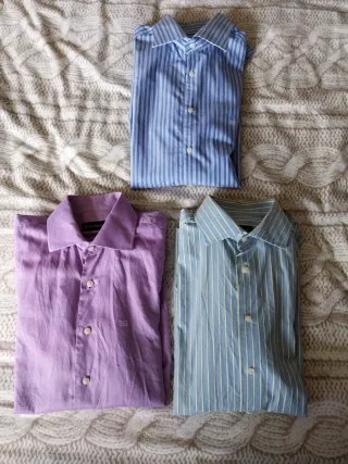 Lote 3 Camicie Pedro del Hierro