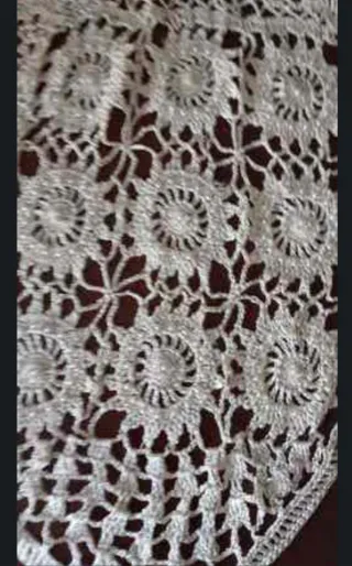 Chaleco Crochet Beige Talla Única