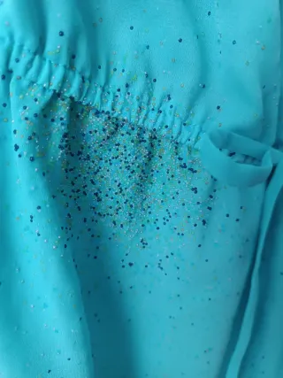 Vestido de verano turquesa