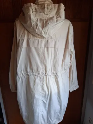 Parka Beige Mujer Talla XL