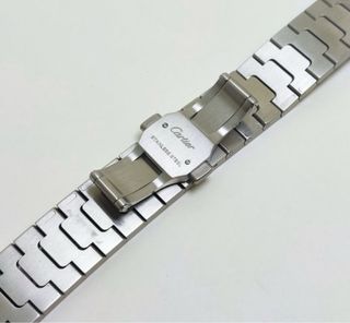 Cartier Santos Mediano Bicolor Acero y Oro 18k