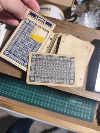 Lote 3 barajas de cartas