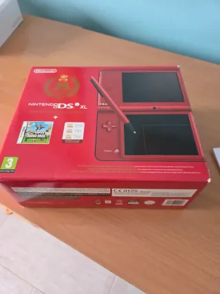 Nintendo DS XL Roja+ SuperMario