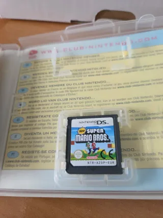 Nintendo DS XL Roja+ SuperMario