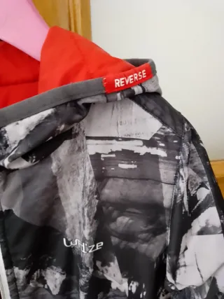 Chaqueta reversible para chico talla 7,8 años!