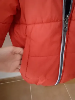 Chaqueta reversible para chico talla 7,8 años!