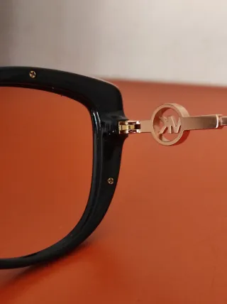 Montatura occhiali Michael Kors nera e oro