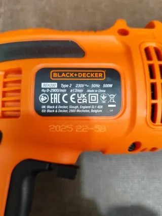Taladro Percutor Black+Decker 500W
