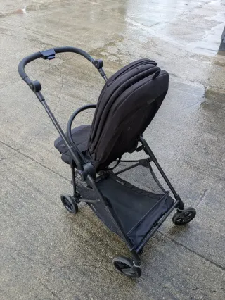 Carrito de bebé negro Cybex Melio