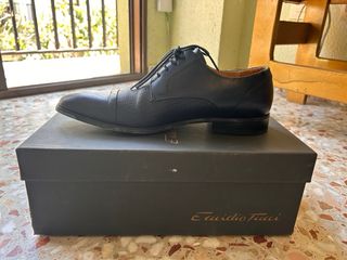 Zapatos de vestir Emidio Tucci azul oscuro