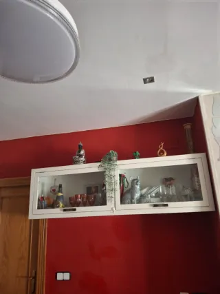 Vitrina expositora madera buena y cristal