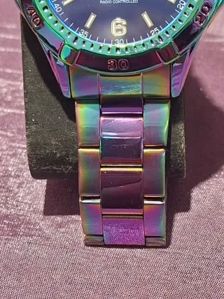 Reloj TP Timepiece Radiocontrolado Tornasolado