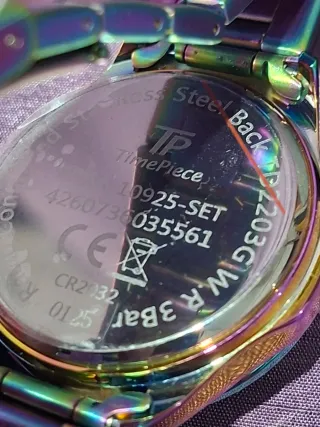 Reloj TP Timepiece Radiocontrolado Tornasolado