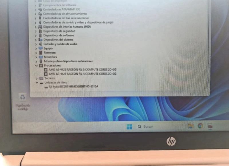 Portátil HP 256GB SSD 8GB RAM Blanco afbeelding 6