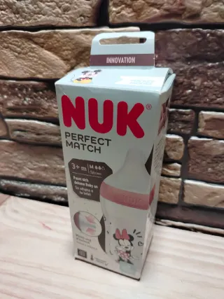 NUK Perfect Match Minnie y Mickey Biberón +3 meses