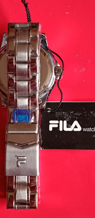 Orologio Fila Sub Triton Argento Rosso