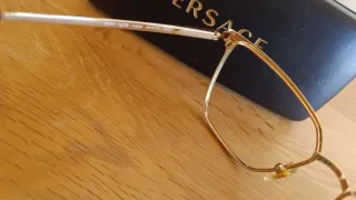 Occhiali Versace Montatura Metallo Cat Eye