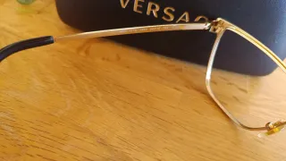 Occhiali Versace Montatura Metallo Cat Eye