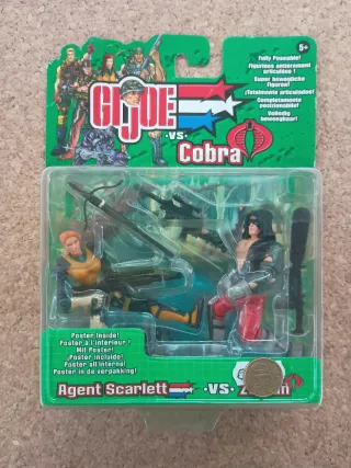 Pack 2 Figuras G.I. Joe vs Cobra 2002
