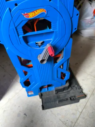 Pista Garaje Hot Wheels Mega