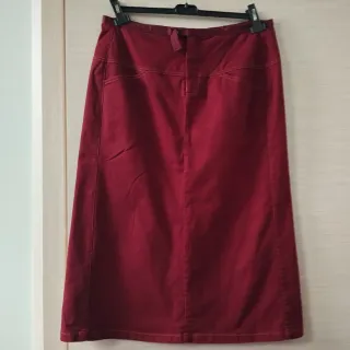 Coordinato gonna e giacca bordeaux