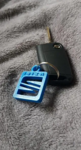 Llavero Seat Ibiza Azul
