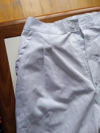 Pantalón Cocinero Blanco