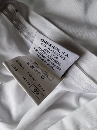 Pantalón Cocinero Blanco