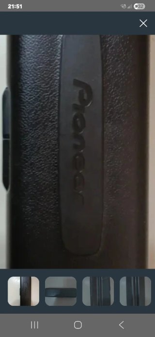 Radio Pioneer Funda Negra