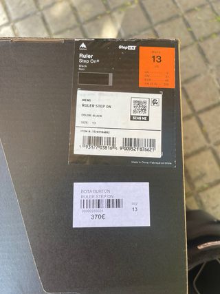 Botas Burton Ruler Step On