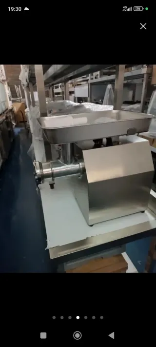 Picadora industrial acero inoxidable