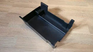 Organizador reposabrazos Mazda 3 negro/rojo