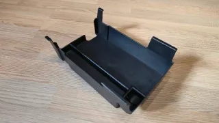 Organizador reposabrazos Mazda 3 negro/rojo