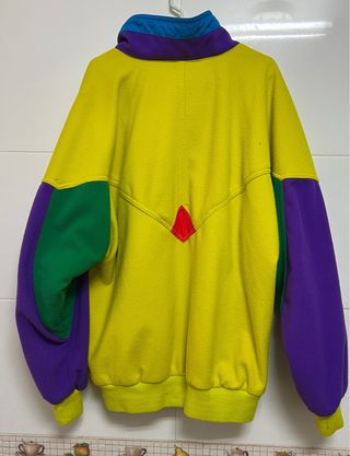 Chaqueta polar térmica multicolor es de talla L/XL
