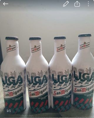 Botella San Miguel Liga Aluminio