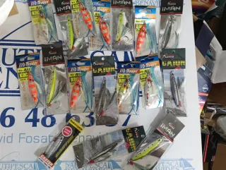 Lote 17 Jigs Pesca 40g