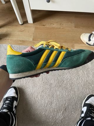 Zapatillas Adidas Verde y Amarillo