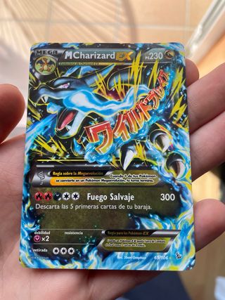 Carta Pokémon M Charizard EX Mega