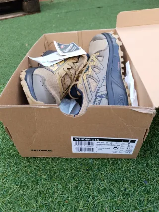Zapatillas Salomon Wander Goretex Talla 43 1/3