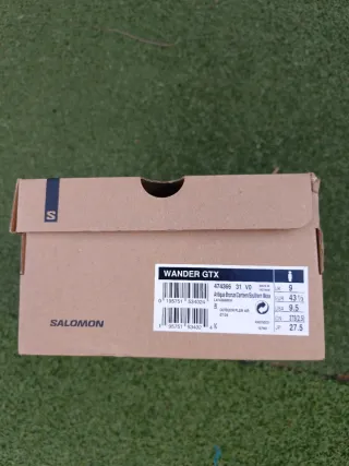 Zapatillas Salomon Wander Goretex Talla 43 1/3