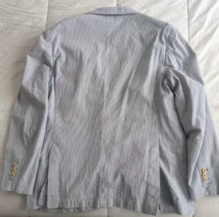 Americana Álvaro Moreno Seersucker Talla 54 (XL)