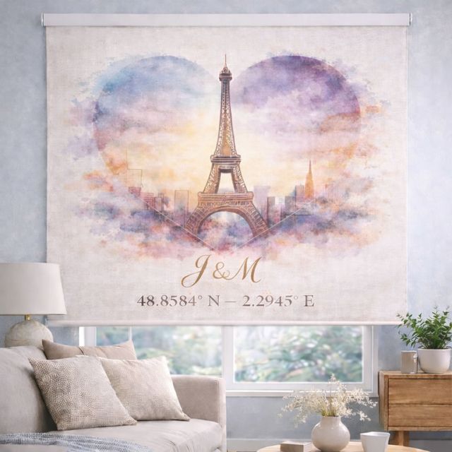 Estor Personalizado Iniciales y Coordenadas