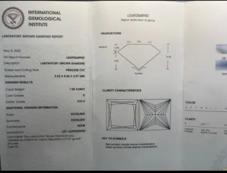Anillo solitario Diamantes certificados y oro