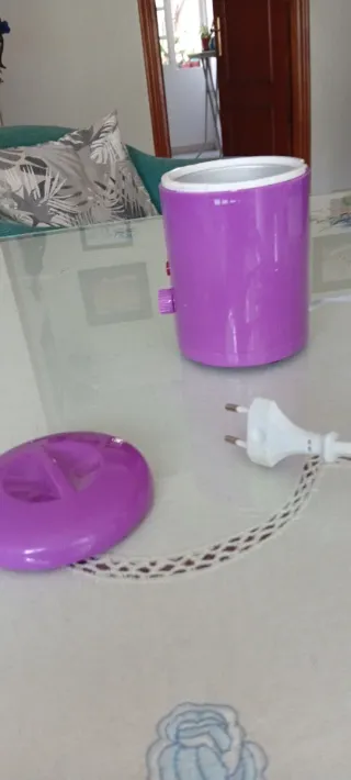 Fundidor de cera cosmética AlbiPro púrpura