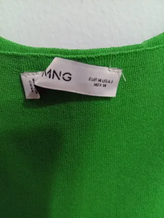 Vestido verde tirantes