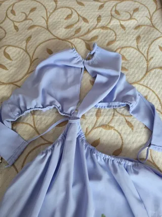 Vestido invitada boda lila