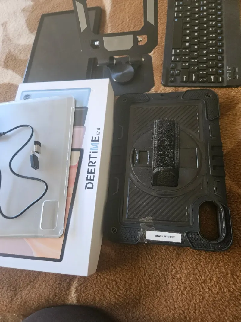 Tablet DEERTIME E15 Negra con Teclado Español afbeelding 7