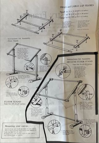 Bastidor de Suelo Profesional Barnizado