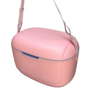 Nevera Vintage 11L Rosa