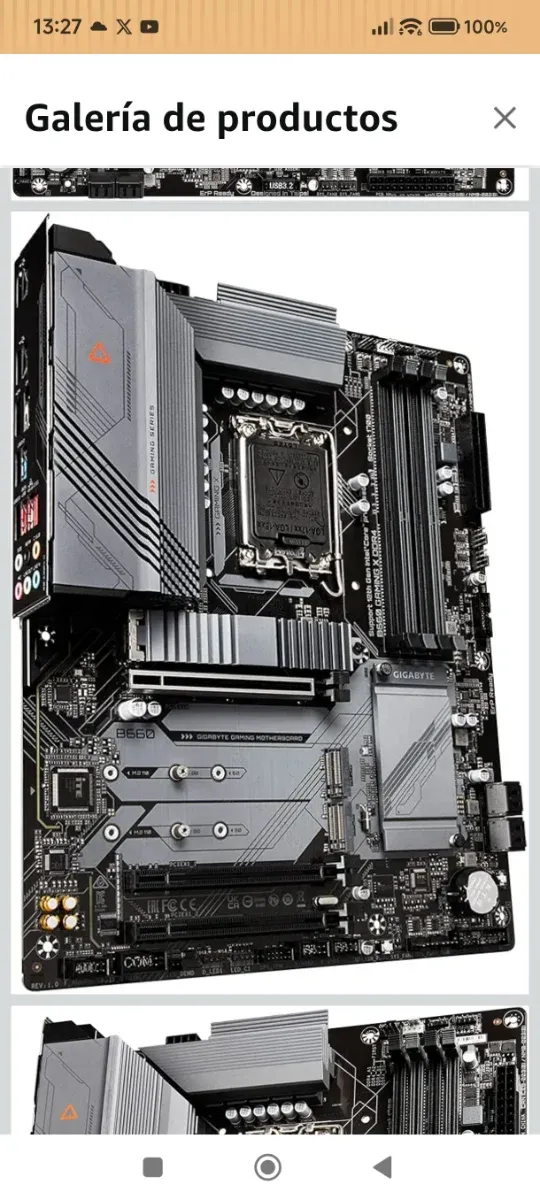 Placa Base Gigabyte B660 + i5 12400F + 32GB DDR4 afbeelding 8